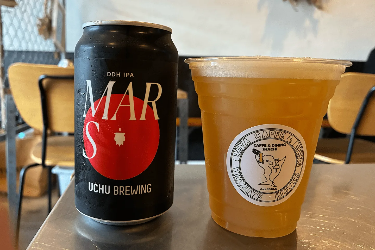 以前から気になっていたうちゅうブルーイングのビール。