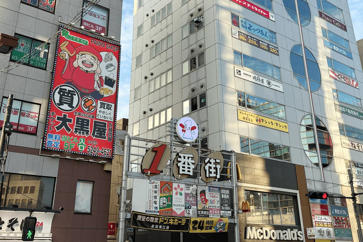 昔はこの1番街をくぐってせんべろ通ってたな…